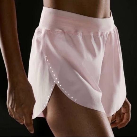 lululemon athletica Pants - Lululemon Fast and Free Shorts Strawberry Milkshake